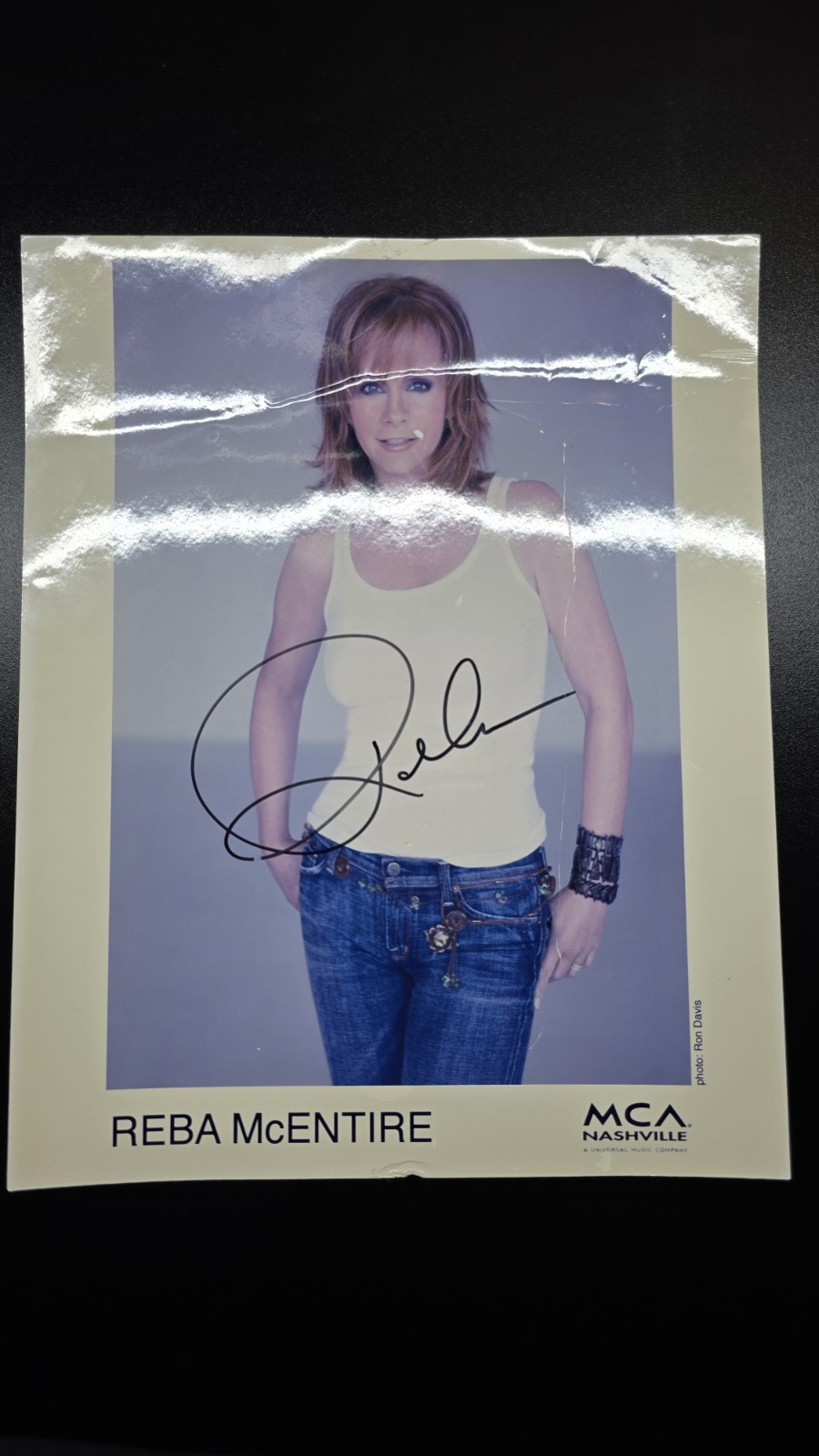 Reba McEntire Signed Photo Poster Autograph MCA Nashville Country Music