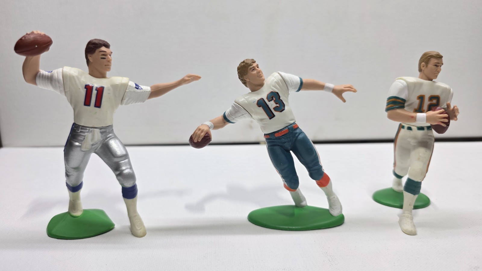 Kenner Starting Lineup NFL QB Lot Marino Bledsoe Griese 1995 1997 Dolphins...