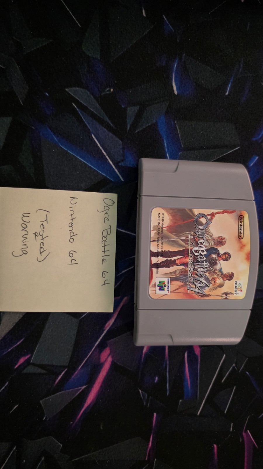 Ogre Battle 64 Person of Lordly Caliber Nintendo 64 N64 Japanese Import