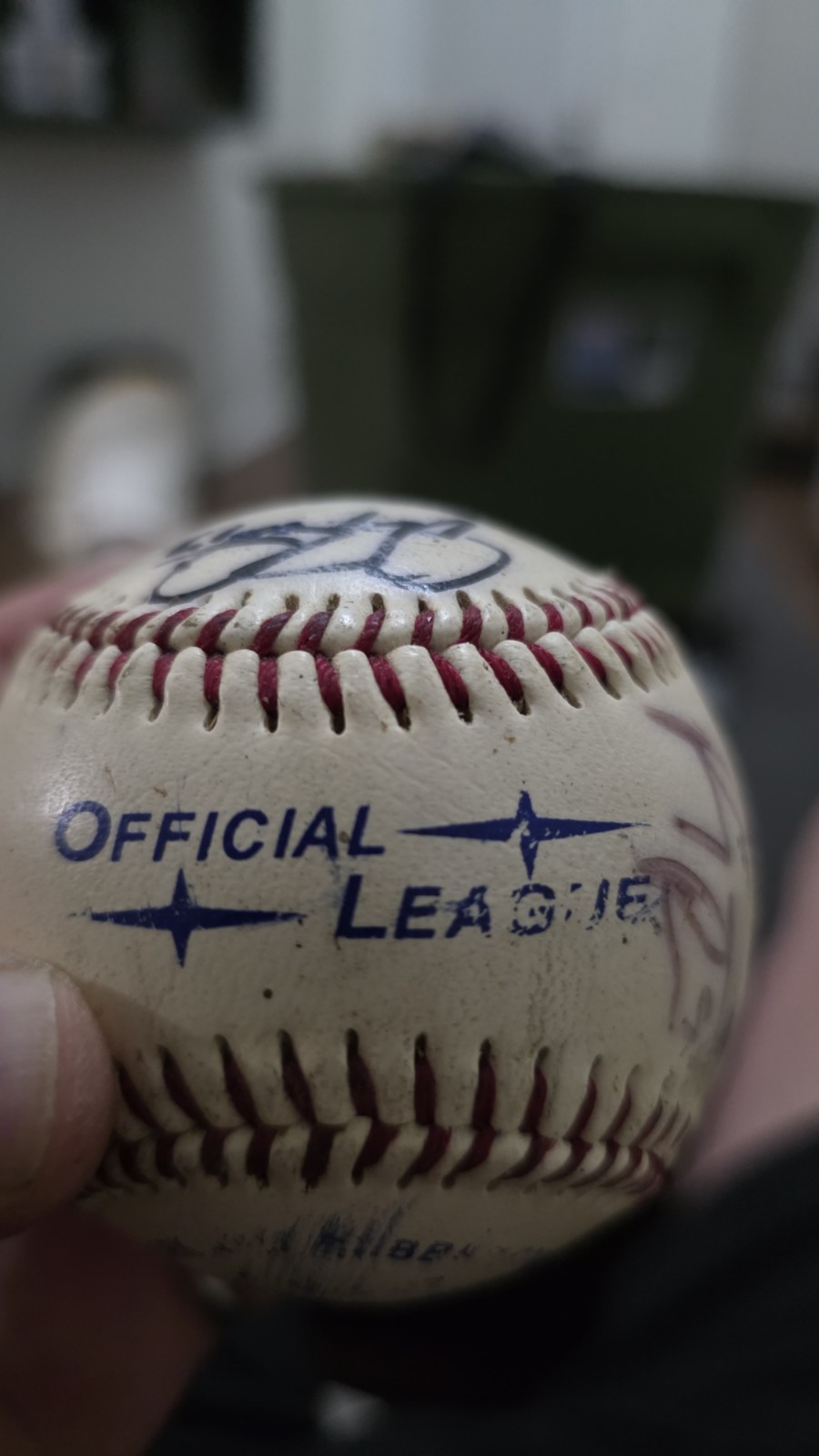 Multi-Signed Official League Baseball Unknown Autographs Cal Ripken Youth Ball